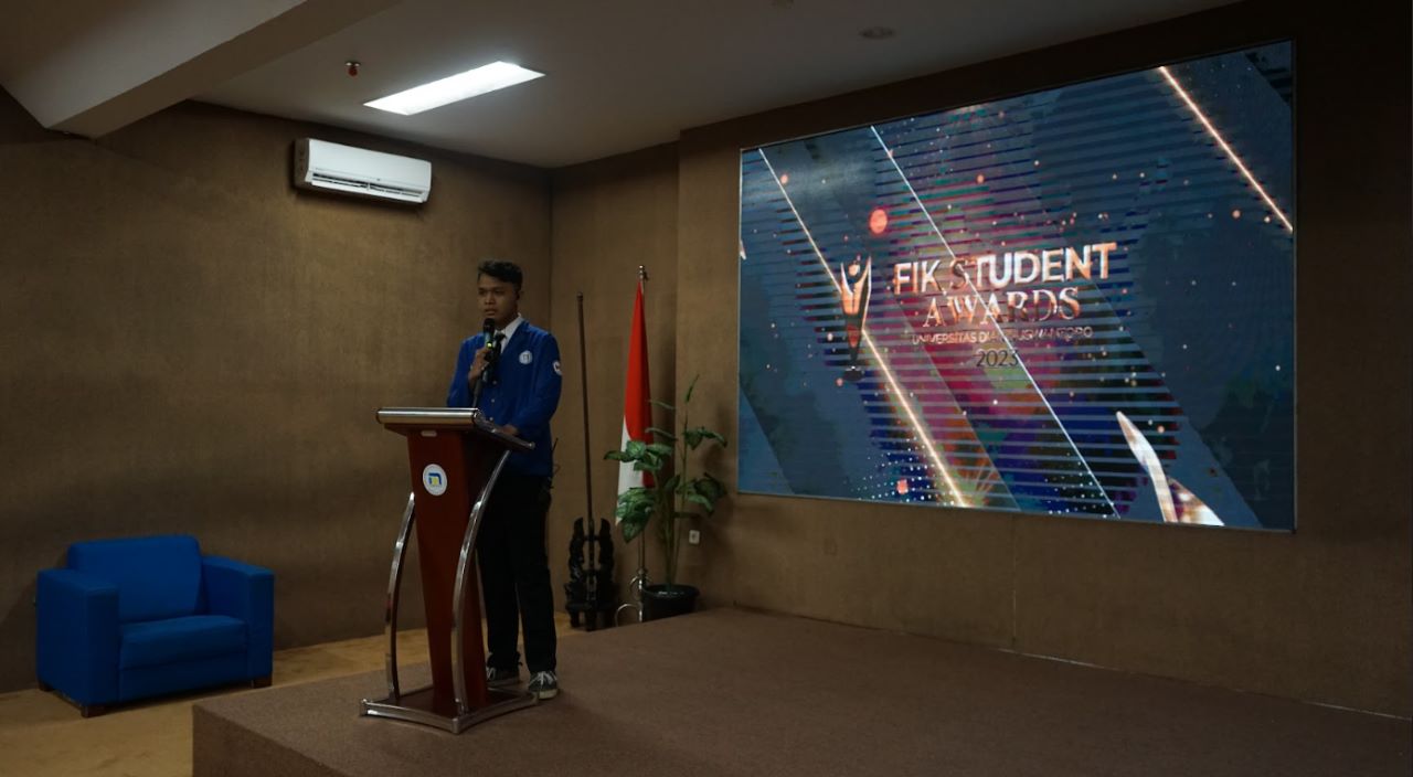 Sambutan Ketua Acara FIK Student Awards